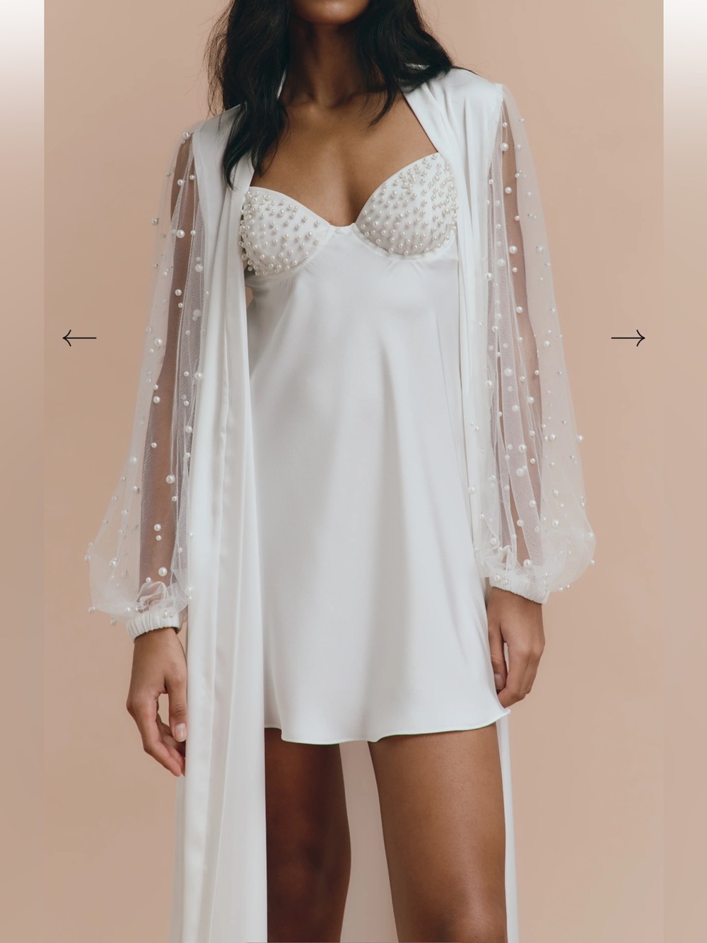 CASSIDY Bridal Robe - Picture 6 of 8
